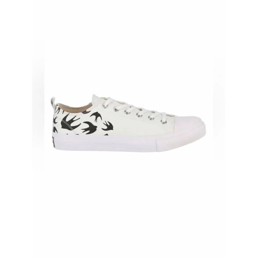 NWT McQ White Swallow Swarm Trainer Size 38 Unisex